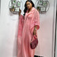 Tropical luxury kaftan dress for women, elegant resort wear with vibrant prints and flowy fabric
