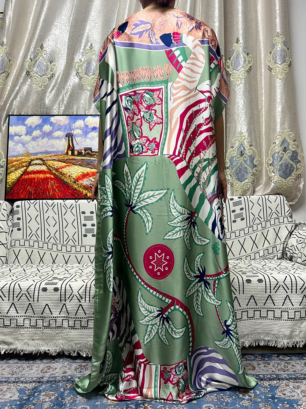 Traditional Silk Print