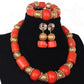 Bridal Beads African Jewellery Set For Wedding