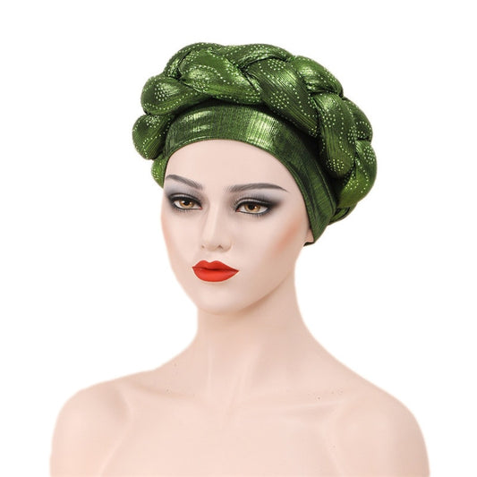 Braided Sleek Turban
