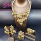 18k Ethiopian Gold Set