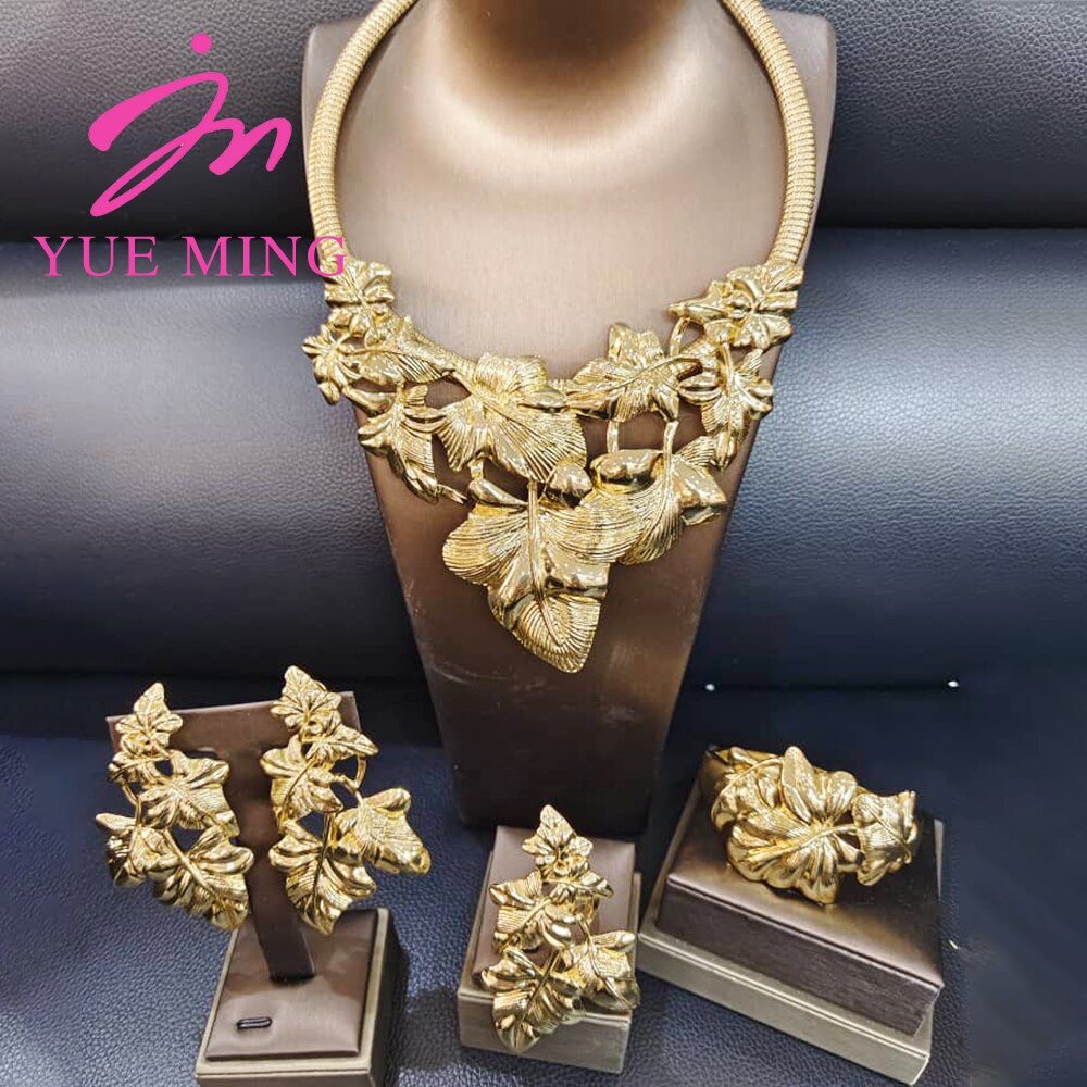 18k Ethiopian Gold Set