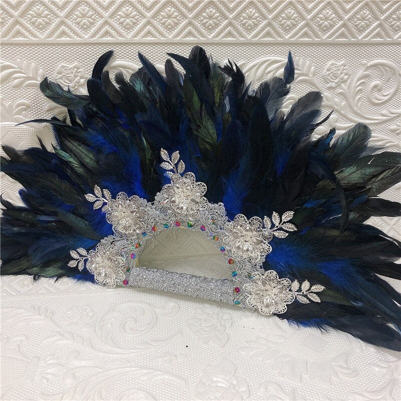 High Quality Feather Fan Big Size