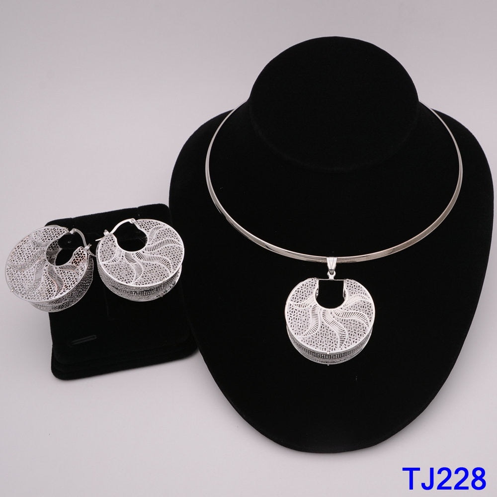 Jewelry Set Dubai Gold Color