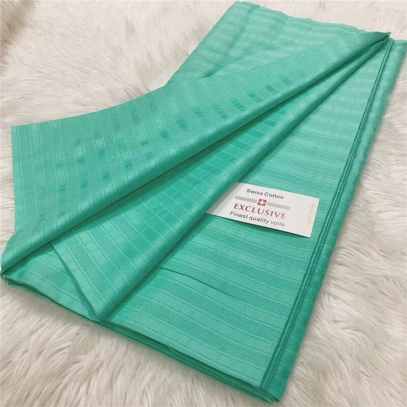 5 Yards Fabrics Soft Atiku Fabric For Men Swiss Material