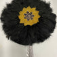 Turkey Feather Hand Fan