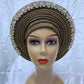Turban Headtie With Stones