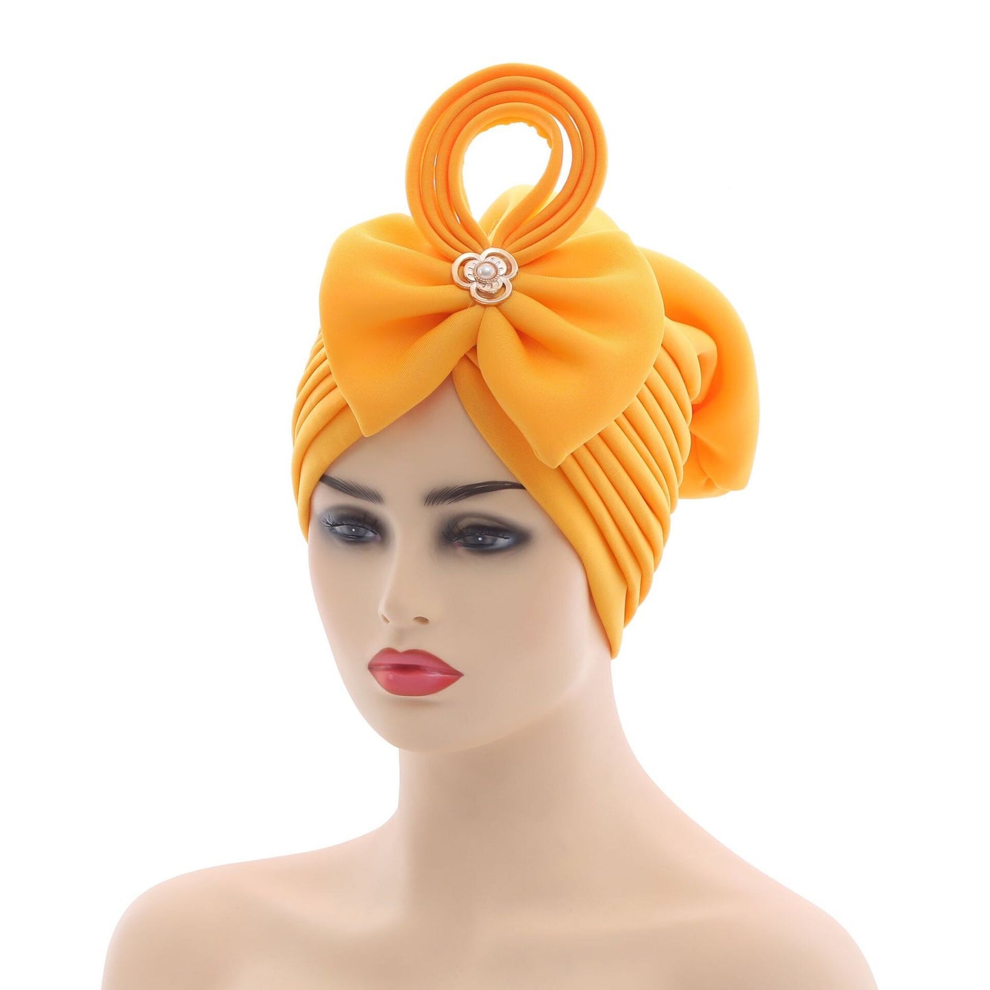 Wedding Gele Cap African Auto Gele Headtie