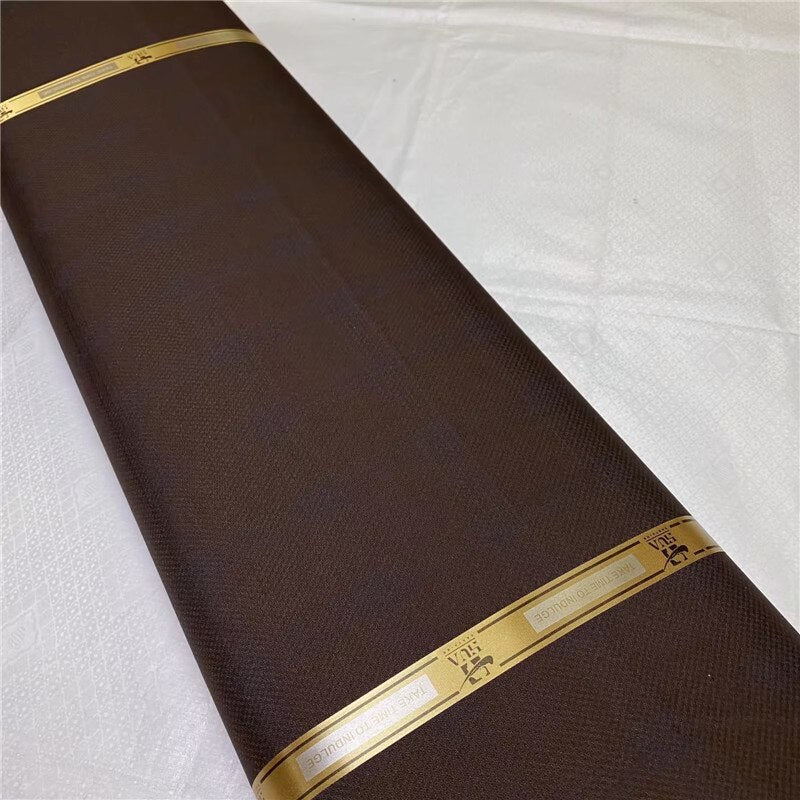 5 Yards Atiku Lace Fabric For Men Breathable Cashmere