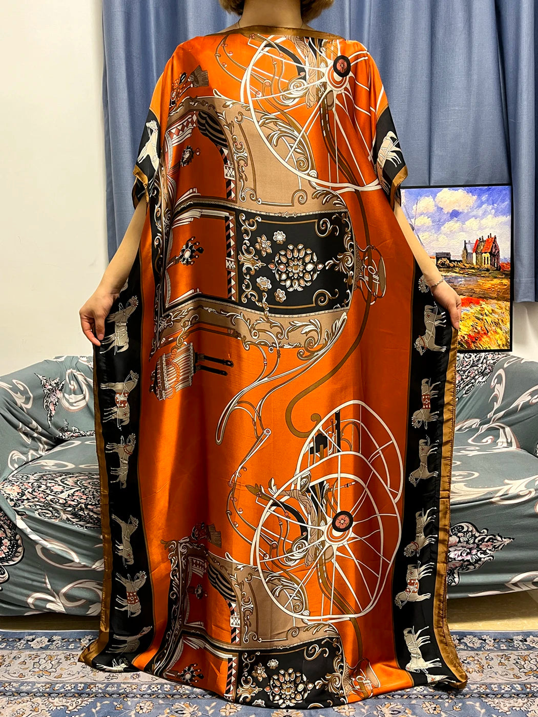 Traditional Silk Print