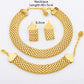 Gold Color Chain Set