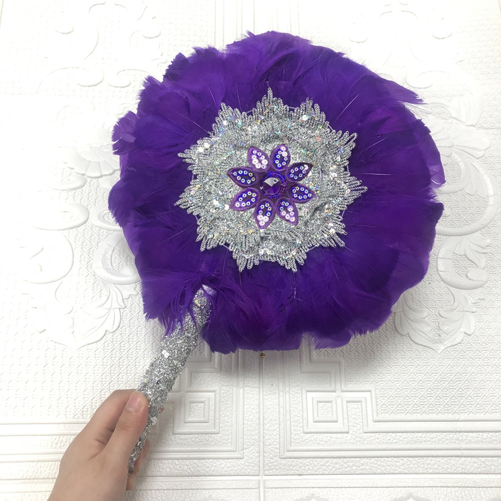 Small Size Feather Fan