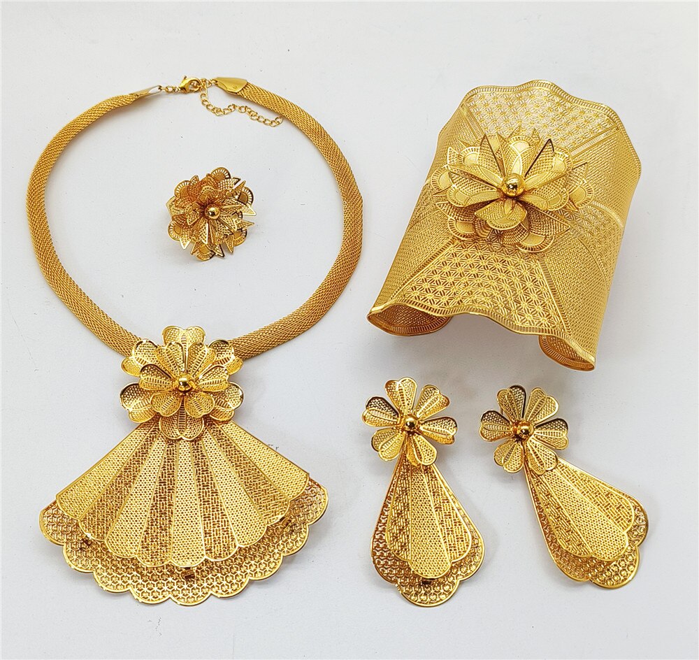 Dubai Gold Jewelry Sets