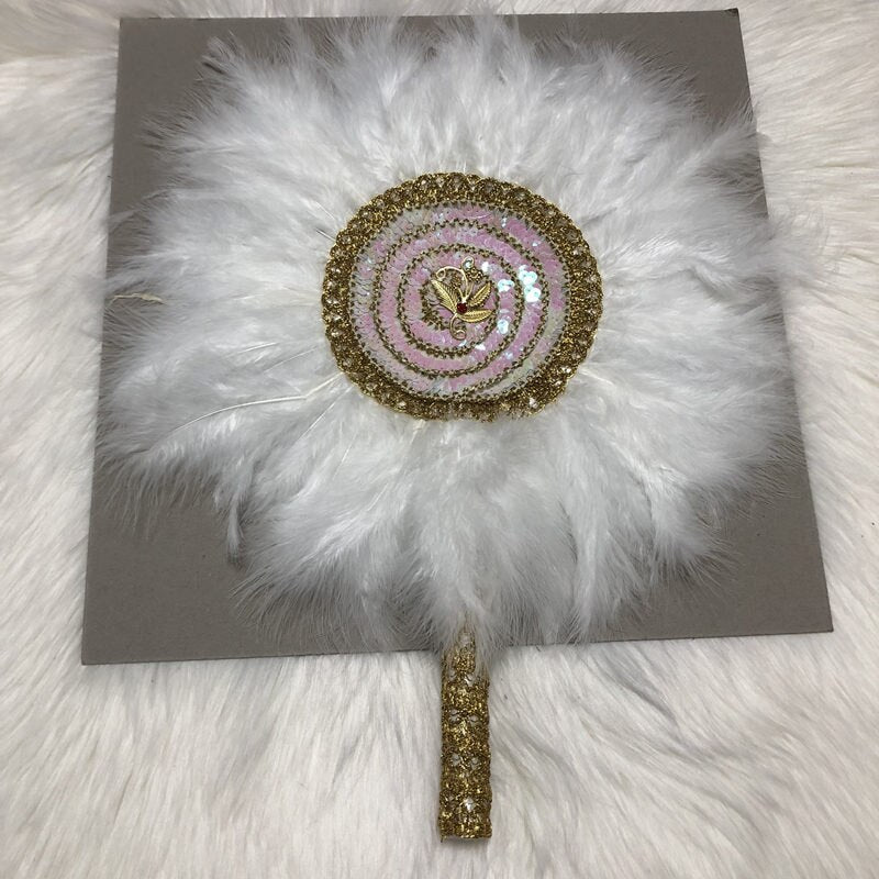 Big Size Feather Fan