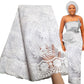 Elegant White Lace Fabric 5 Yards French Tulle Laces