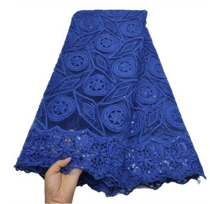 Lace Fabric Sequins 5 Yards