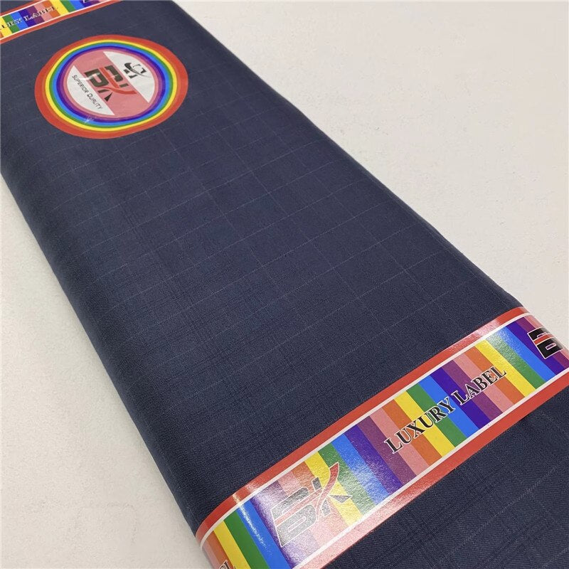 5 Yards Atiku Lace Fabric For Men Breathable Cashmere