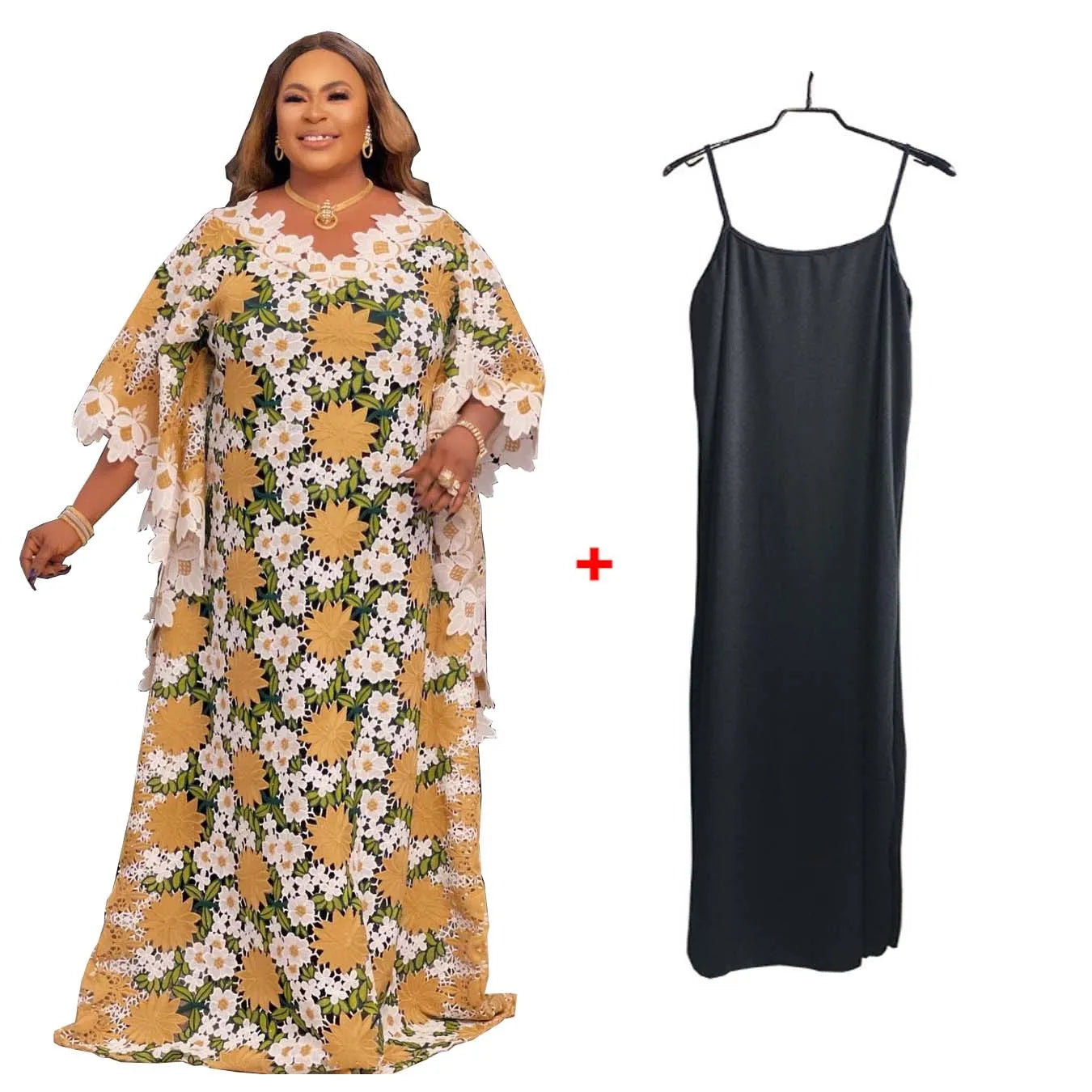 Traditional Flower Queen Kaftan