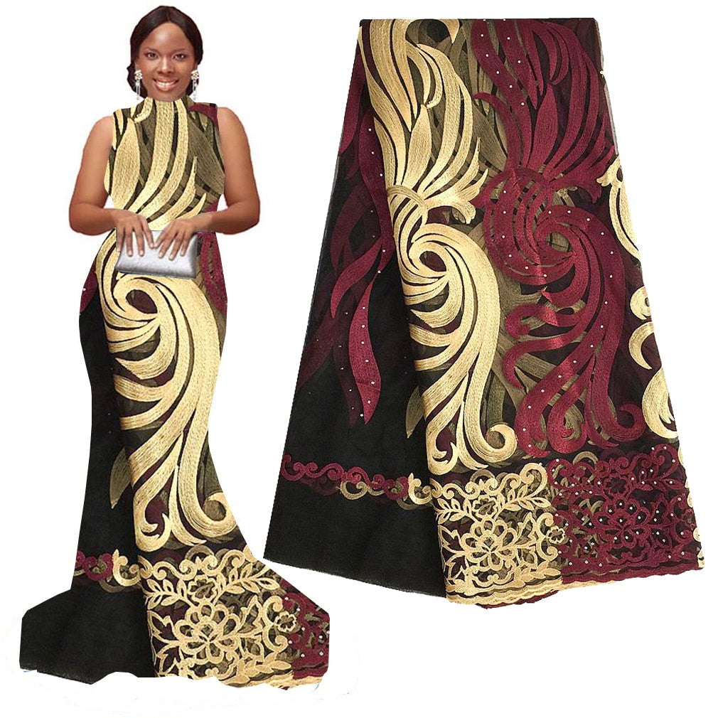 French Lace Fabric 5 Yards