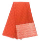 Stones African Lace Fabric 5 Yards Yellow High Quality French Tulle Net Lace Material Nigerian Women Asoebi Wedding Fabrics