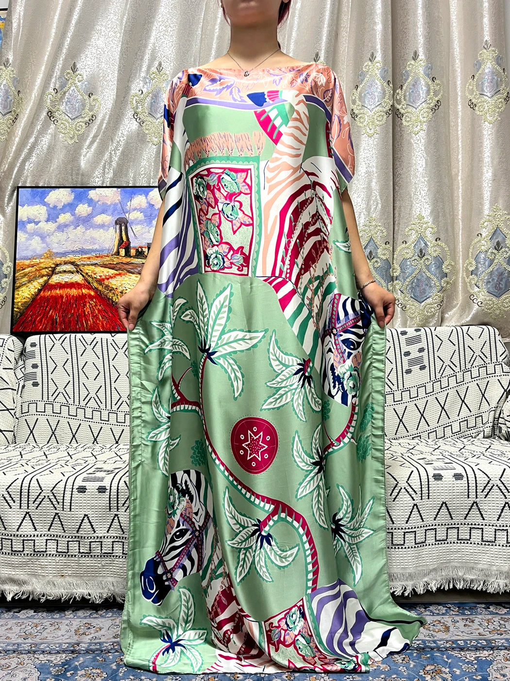 Traditional Silk Print