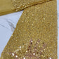 Gold Sequins Swiss Lace