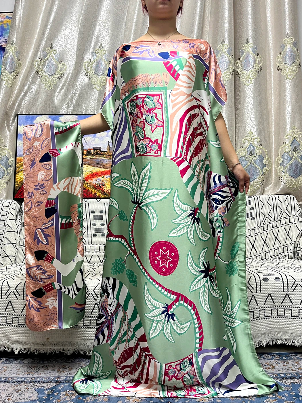 Traditional Silk Print