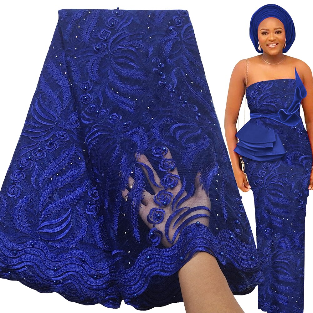 5 Yards High Quality Embroidery French Tulle Lace
