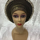 Turban Headtie With Stones