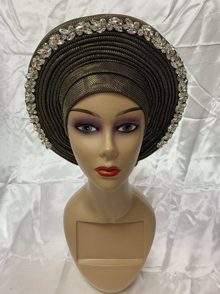 Turban Headtie With Stones