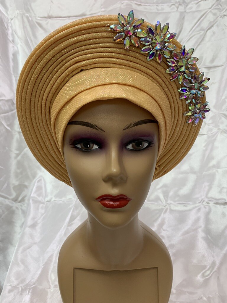 Turban Headtie With Stones