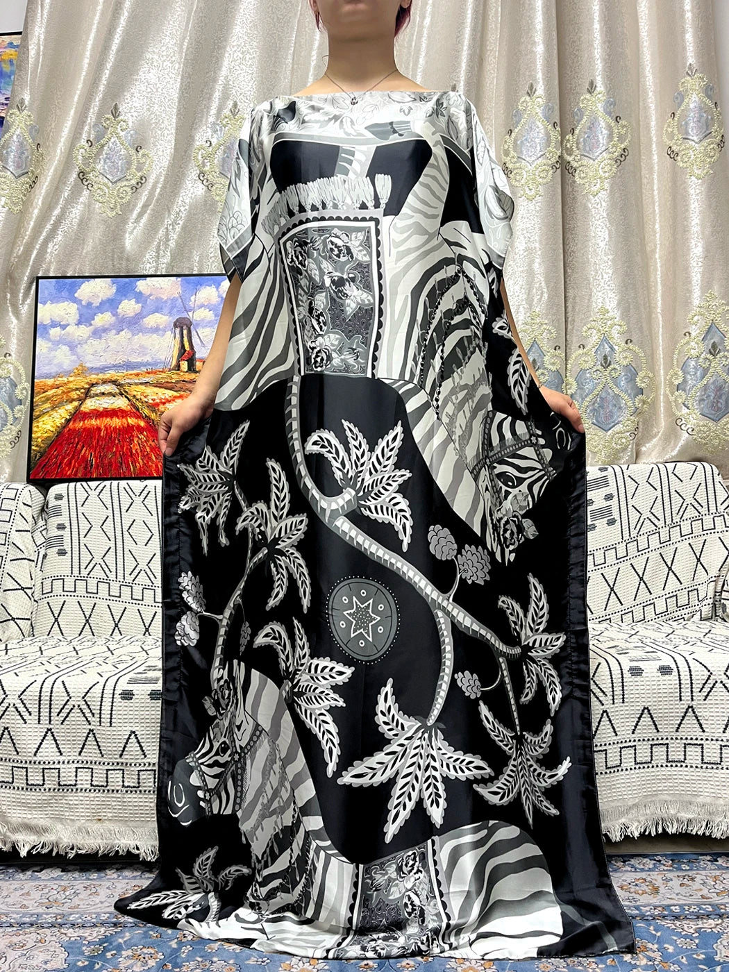 Traditional Silk Print