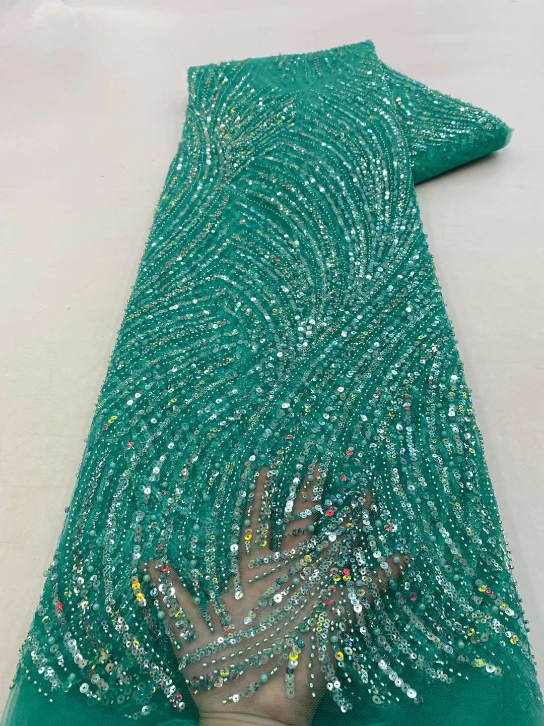 Stunning Sequins French Lace 5 yards