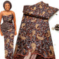 5 Yards Luxury Sequin Embroidery French Tulle
