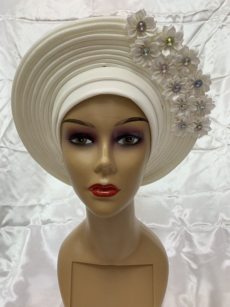 Turban Headtie With Stones