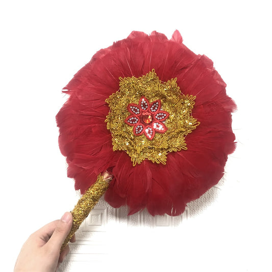 Small Size Feather Fan
