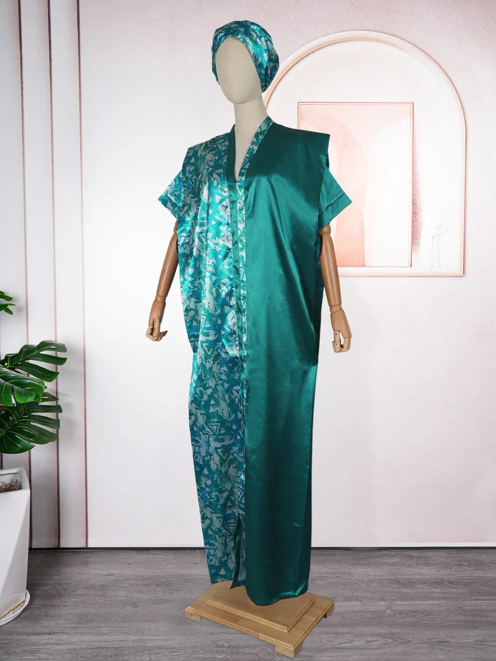 Luxurious Silk Kaftan