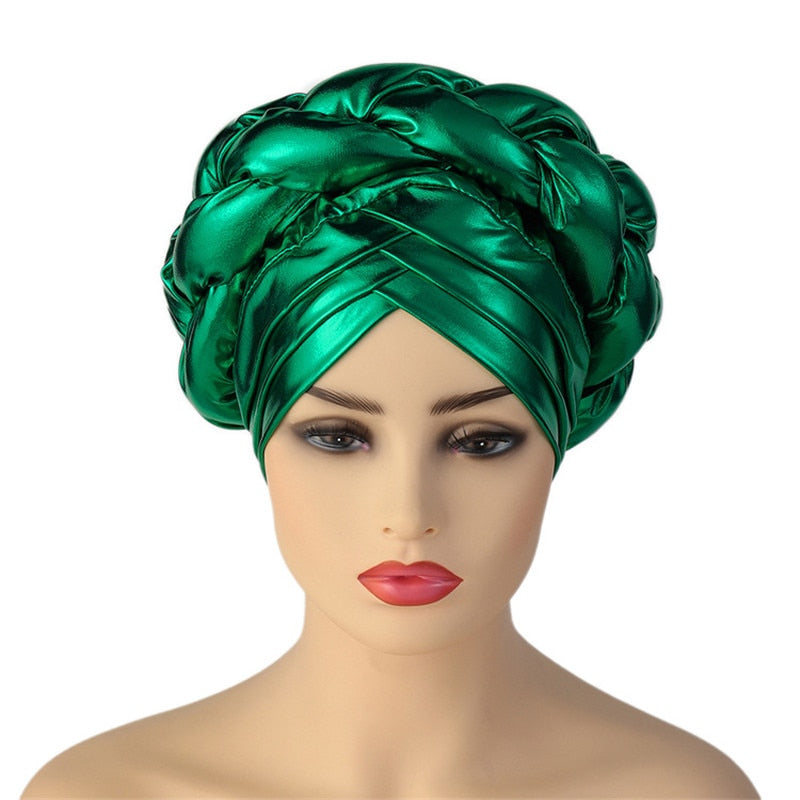 Braided Turban Cap