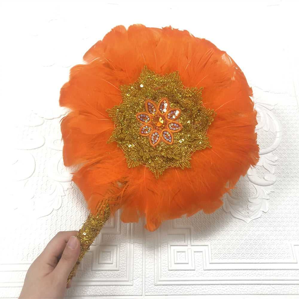 Small Size Feather Fan