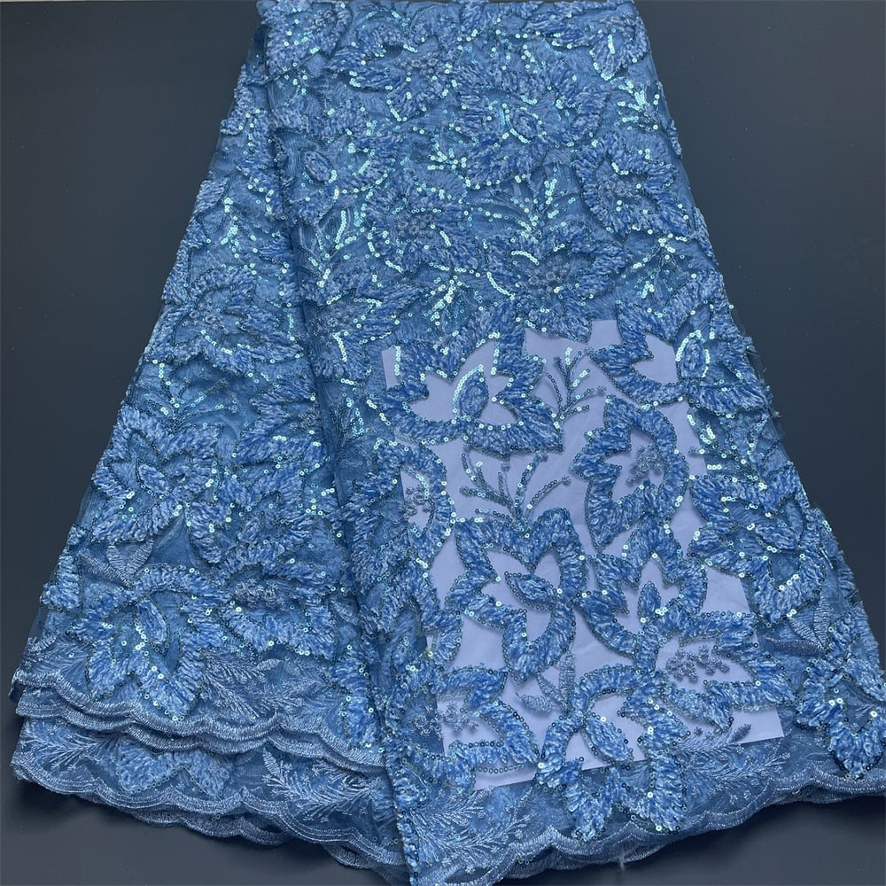 French Lace Fabric 5 Yards