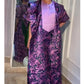 Moroccan Evening Gown Satin Boubou Robe
