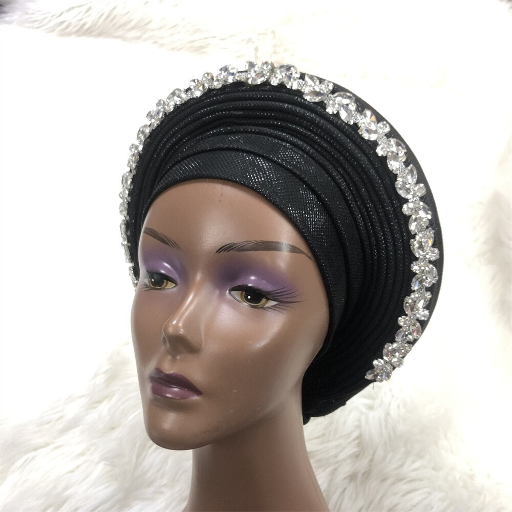 Jewelled Auto Gele Headtie
