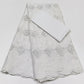 White Lace Swiss Fabric 2.5 Yards
