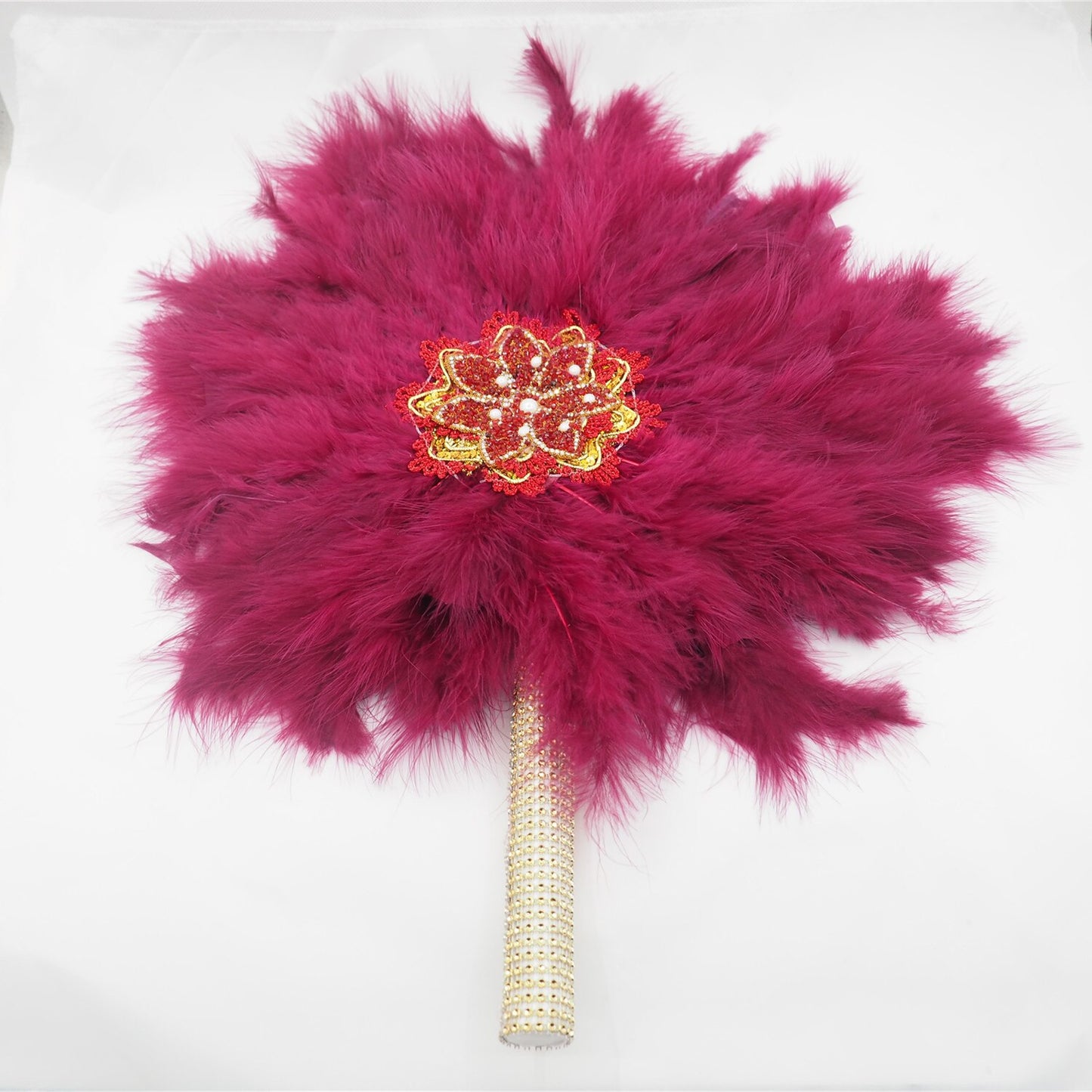 Turkey Feather Fan