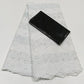 White Lace Swiss Fabric 2.5 Yards