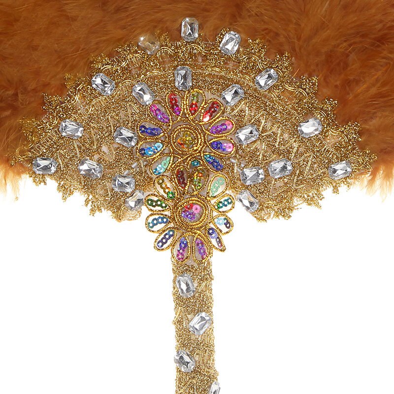 Ostrich Feather Fan