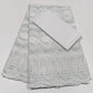 White Lace Swiss Fabric 2.5 Yards