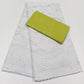 White Lace Swiss Fabric 2.5 Yards