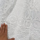 White Lace Swiss Fabric 2.5 Yards
