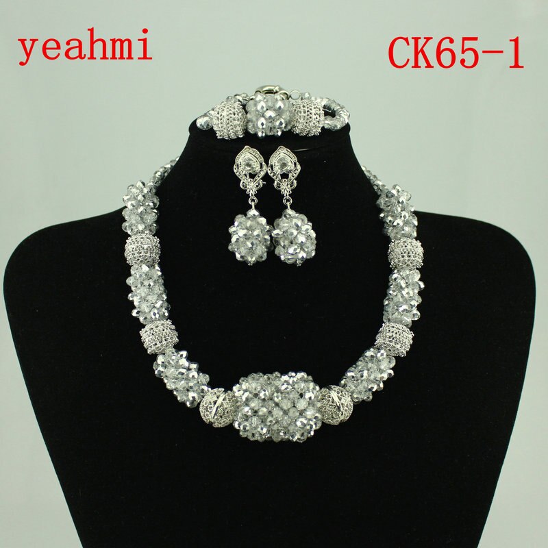 Jewelry Set Crystal Beads Necklace